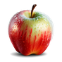 gefrosteter Apfel