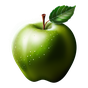 grüner Apfel