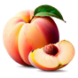 weißer Pfirsich